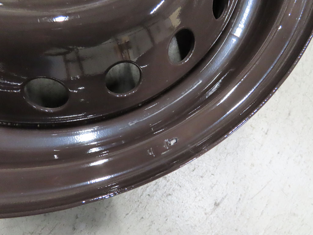 ☆4 ホンダ N-BOX ブラウン 純正 155/65R14 メッキトリムリング JF1 N-ONE 4.5J PCD100 4穴 スチール 超バリ溝 タイヤホイールセット