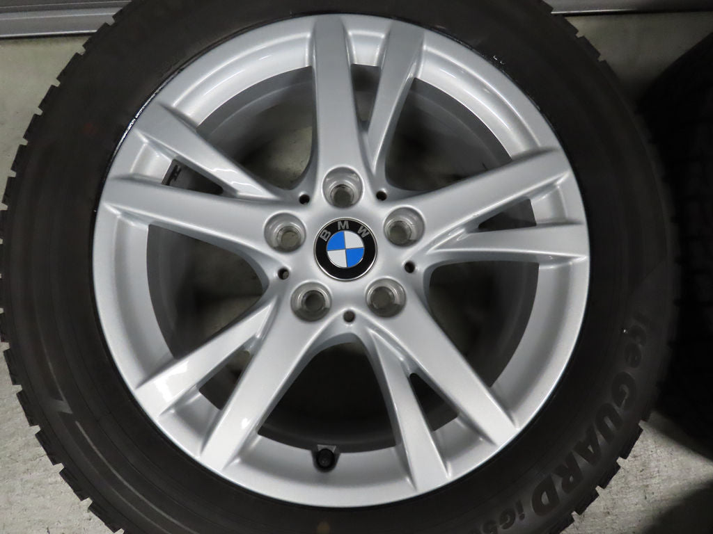 ☆3.5 超バリ溝 BMW 2シリーズ 純正 205/60R16 アクティブツアラー 7J+